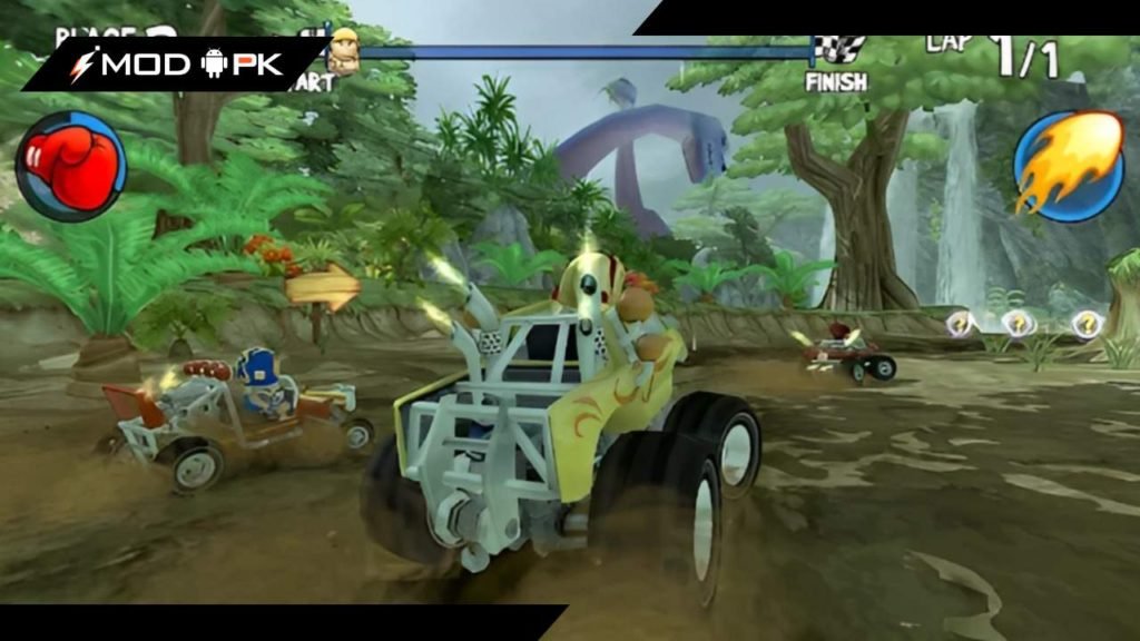 beach buggy racing mod apk unlimited money and gems
