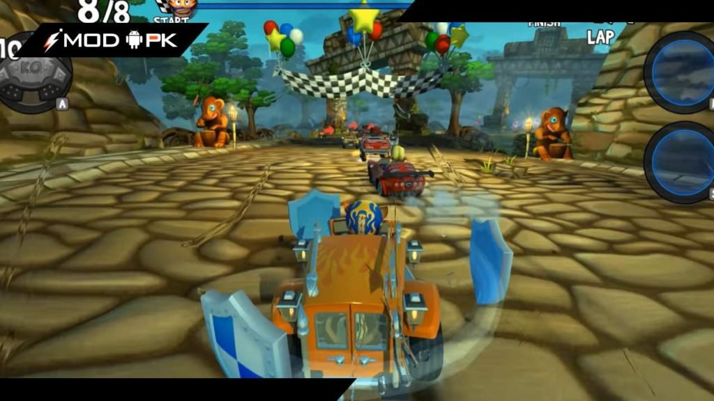 beach buggy racing mod apk