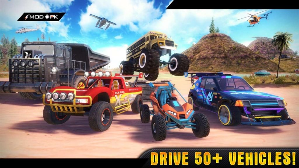 Off The Road Mod Apk unlocked all cars