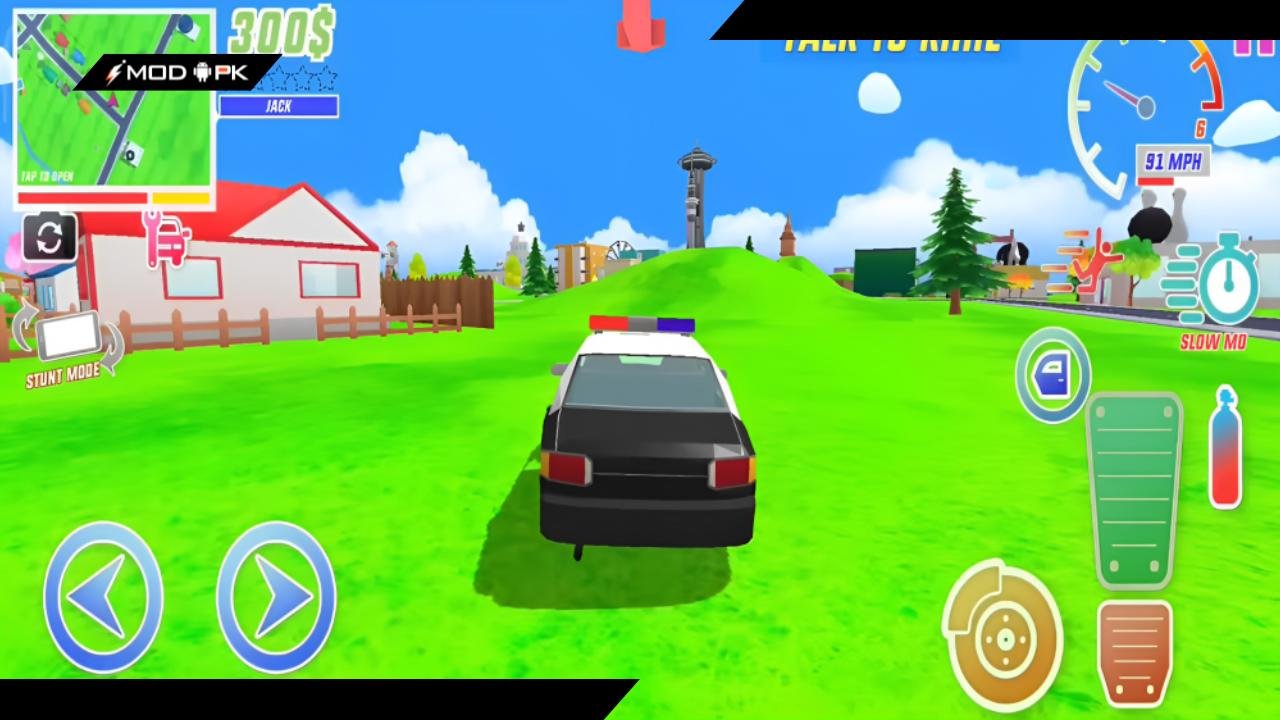 Dude theft wars mod apk Menu