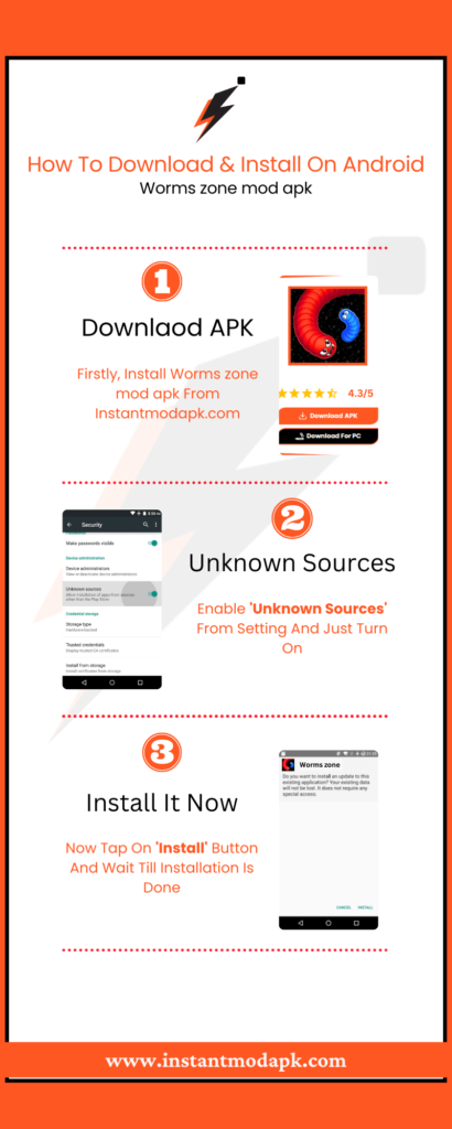 download worms zone mod apk for android