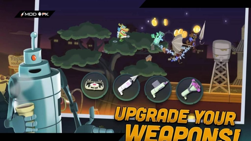 upgrade your weapons