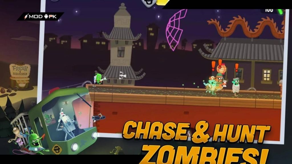chase & hunt zombies