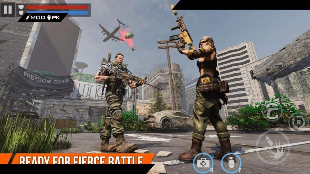 dead target mod apk all guns unlocked