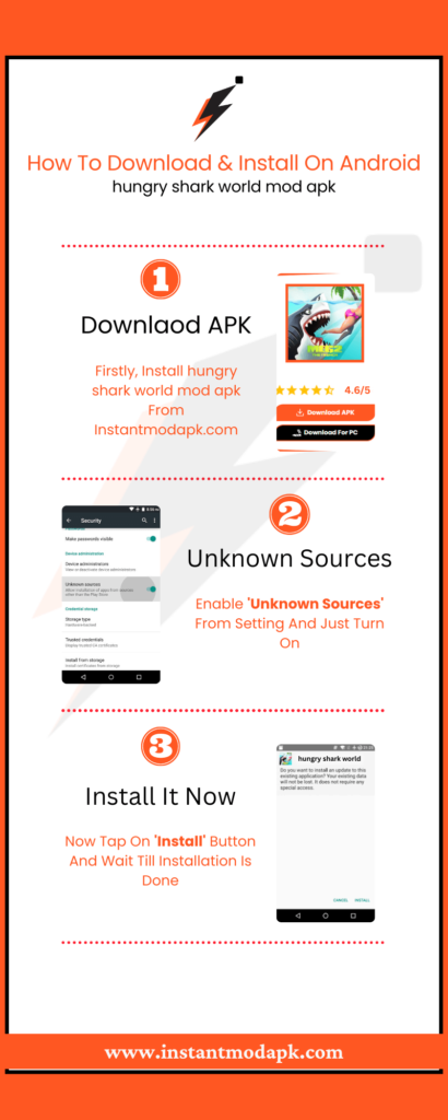 hungry shark world mod apk for android