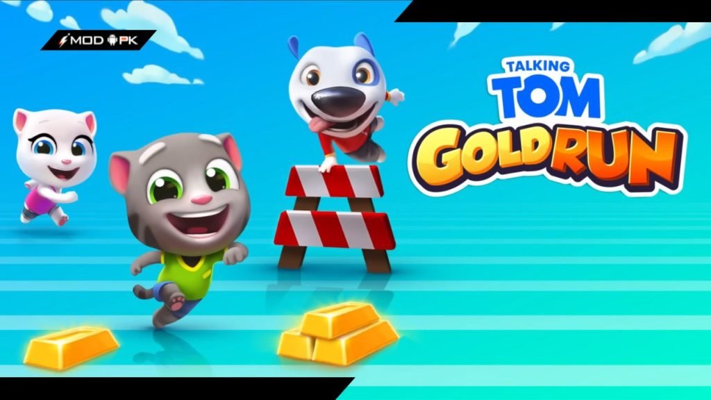 talking tom gold run mod apk
