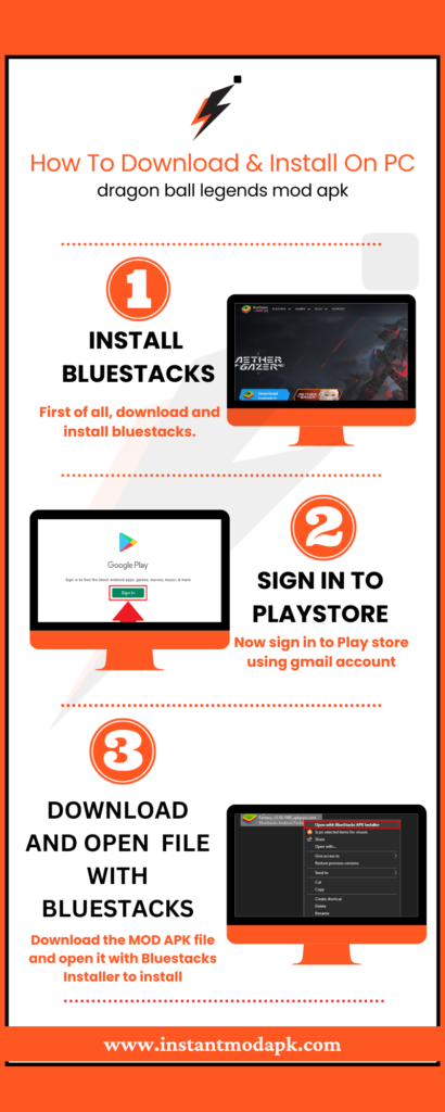 dragon ball legends mod apk for pc