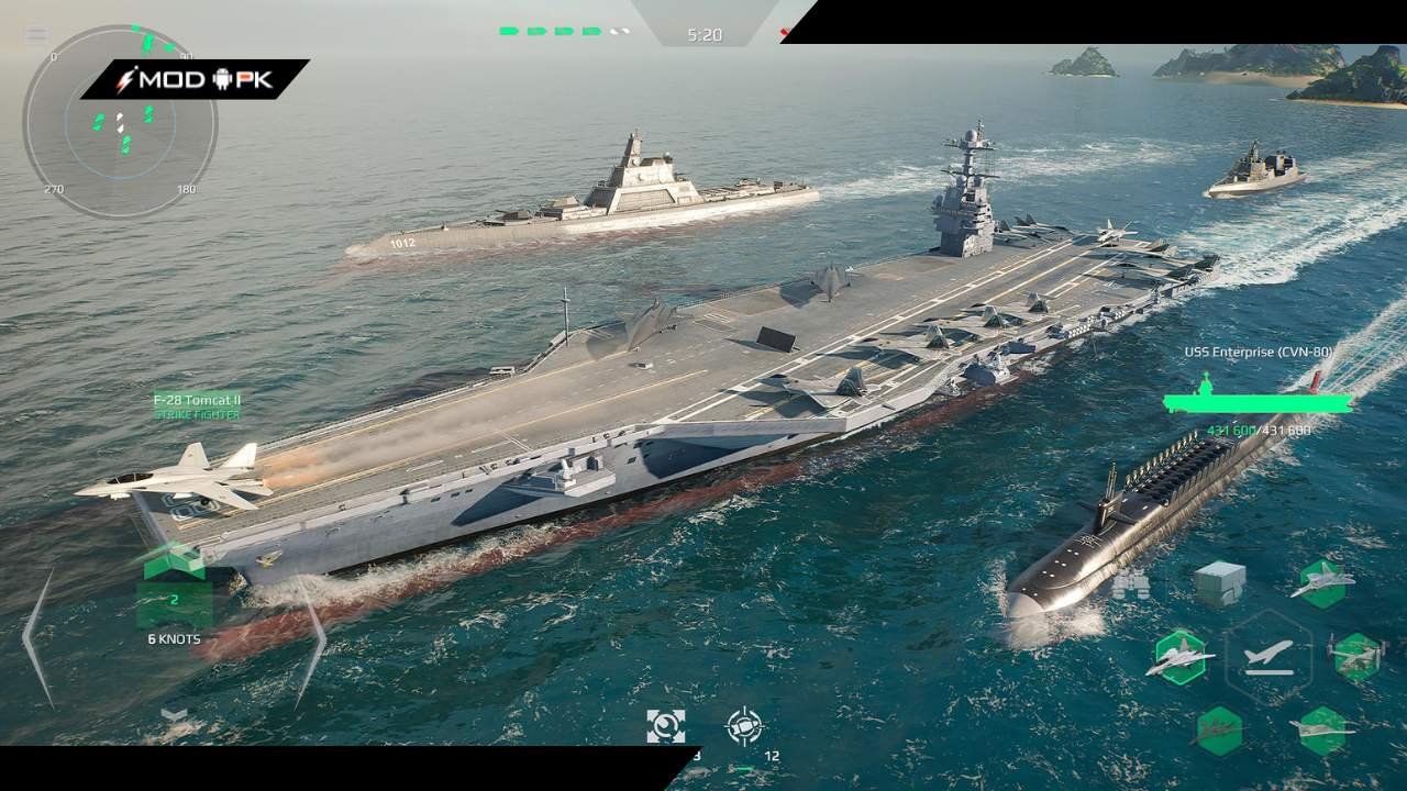 Modern Warships MOD APK v1.73.11 Unlock All Ships