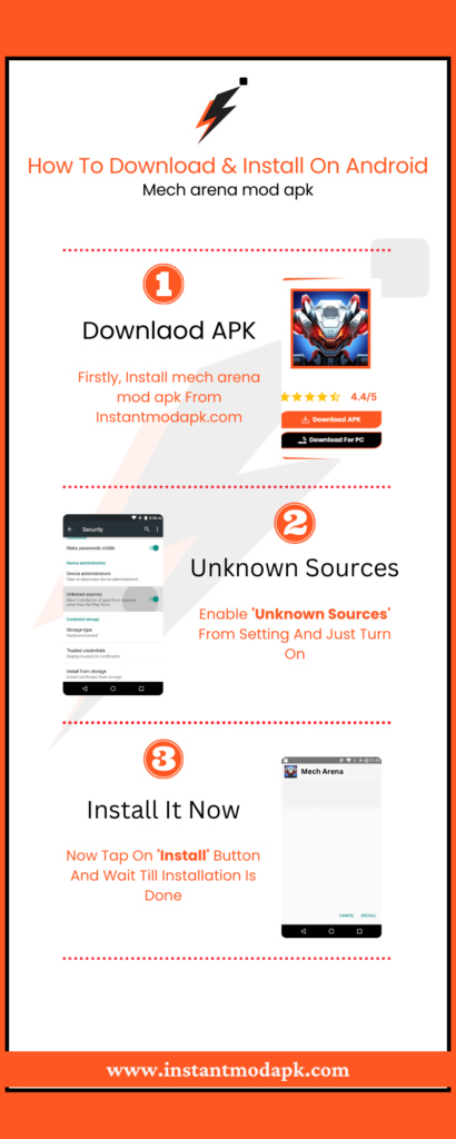 mech arena mod apk for android