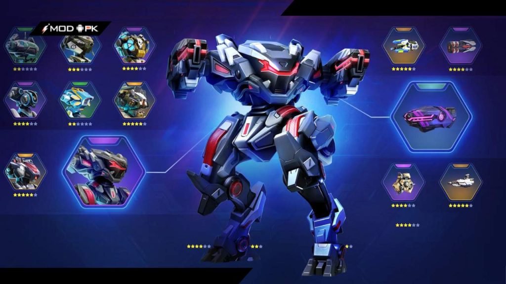 mech arena mod apk unlimited money and gems